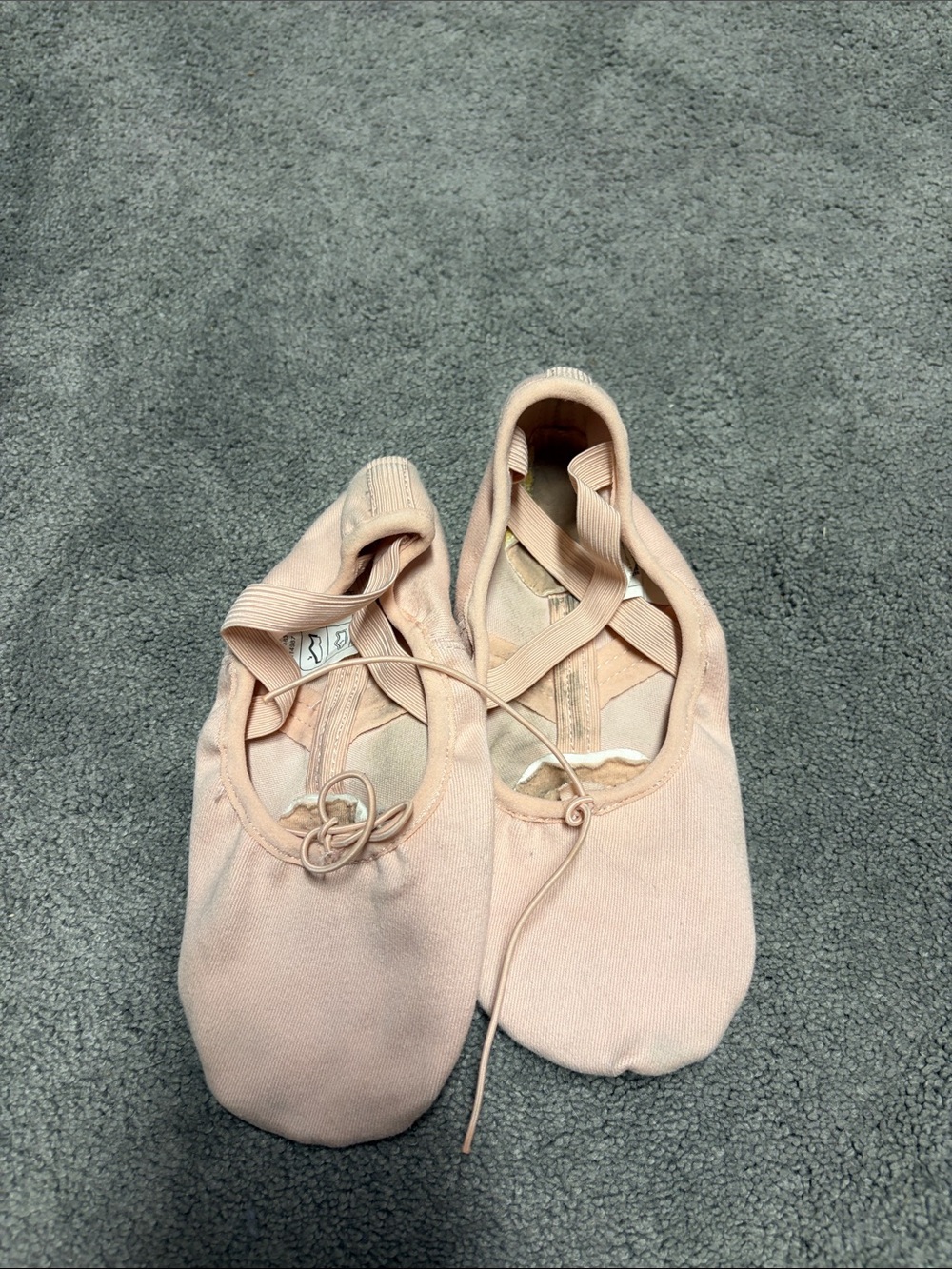 Revolution Kids Pink Ballet Flats with Cross Straps